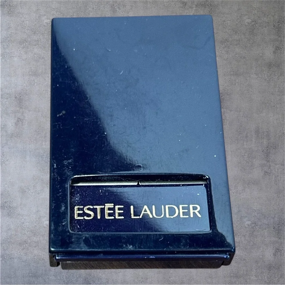 New Estee Lauder Eyeshadow Duo‎ Womens 06 Storm Duo Wet/Dry Compact